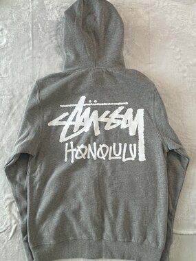Stussy Honolulu Chapter Full-Zip Cut Tag Hoodie - Small